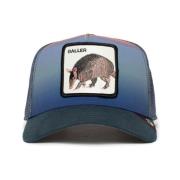 Reflecterende Armadillo Trucker Cap Blauw Goorin Bros , Blue , Heren