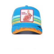 Turquoise Haas Trucker Cap Goorin Bros , Multicolor , Heren