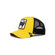 Geel Zwarte Schaap Muts Goorin Bros , Yellow , Heren