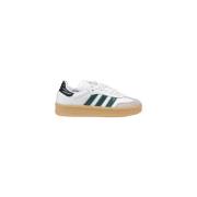 Witte Leren Sneaker Herfst/Winter Collectie Adidas , White , Heren