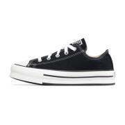 Verhoogde Platform Sneakers Converse , Black , Dames