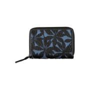 Elegante Portemonnee met Twee Vakken Desigual , Black , Dames