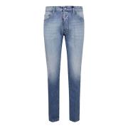 Klassieke Denim Jeans voor Mannen Dsquared2 , Blue , Heren