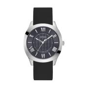 Heren Armband Horloge Zwart Arc Gw0728G1 Guess , Black , Heren