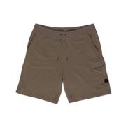 Beige Katoenen Bermuda Shorts Hugo Boss , Beige , Heren