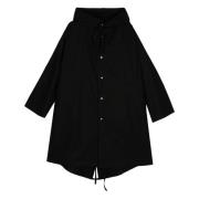 Stijlvolle Parka Jas voor Mannen Jil Sander , Black , Dames