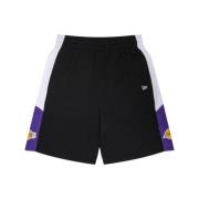 Zwarte Lakers NBA Mesh Shorts New Era , Black , Heren