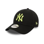 Zwarte Yankees Jeugd Essentiële Pet New Era , Black , Heren