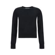 Monochrome Gebreide Trui Alexander Wang , Black , Dames