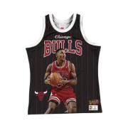 Zwarte BHB Tank Scottie Pippen Shirt Mitchell & Ness , Black , Heren