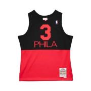 Zwarte Allen Iverson Reload Jersey Mitchell & Ness , Multicolor , Here...