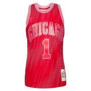 Rode Chicago Bulls Tanktop Mitchell & Ness , Red , Heren