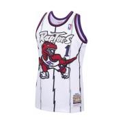 Toronto Raptors McGrady Swingman Jersey Mitchell & Ness , White , Here...