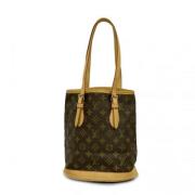 Pre-owned Fabric totes Louis Vuitton Vintage , Brown , Dames