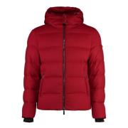 Kasjmier Gebreid Jack met Ganzendons Moorer , Red , Heren