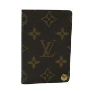 Pre-owned Canvas wallets Louis Vuitton Vintage , Brown , Dames