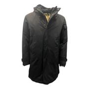 Rainstorm Parka Micro Thin Zwart Ten C , Black , Heren