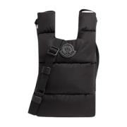 Waterafstotende Crossbodytas Zwart Moncler , Black , Dames