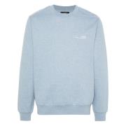 Rue Madame Logo Print Sweatshirt A.p.c. , Blue , Heren