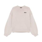 Crewneck Gebreide Trui Taupe Beige Rotate Birger Christensen , Beige ,...