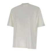 Witte Katoenen Maxi T-shirt, Korte Mouwen The Attico , White , Dames