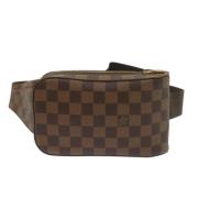 Pre-owned Canvas shoulder-bags Louis Vuitton Vintage , Brown , Dames