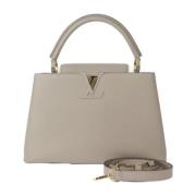 Pre-owned Leather louis-vuitton-bags Louis Vuitton Vintage , Beige , D...