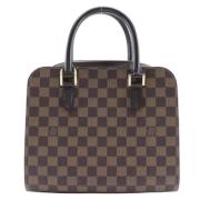 Pre-owned Canvas handbags Louis Vuitton Vintage , Brown , Dames