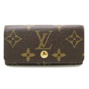 Pre-owned Canvas key-holders Louis Vuitton Vintage , Brown , Dames