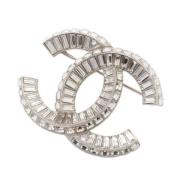 Pre-owned Metal chanel-jewelry Chanel Vintage , Gray , Dames