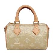 Pre-owned Canvas louis-vuitton-bags Louis Vuitton Vintage , Yellow , D...