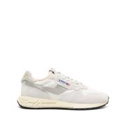 Witte Sneakers met Reelwind Bianco Autry , Multicolor , Heren