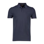 Donkerblauw Poloshirt Korte Mouw Hugo Boss , Blue , Heren