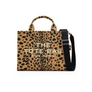 Dierenprint Middel Canvas Tas Marc Jacobs , Multicolor , Dames