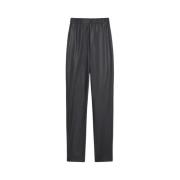 Zwarte Rodano Broek Max Mara , Black , Dames