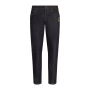 Stijlvolle Denim Jeans voor Mannen Dolce & Gabbana , Blue , Heren