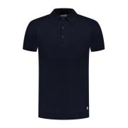 Klassiek Poloshirt in Diverse Kleuren C.p. Company , Blue , Heren