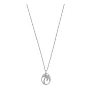 Ketting met hanger in de vorm van een logo Palm Angels , Gray , Heren