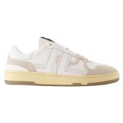 Leather sneakers Lanvin , White , Heren