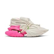 Eenhoorn trainers in neopreen en leer Balmain , White , Dames