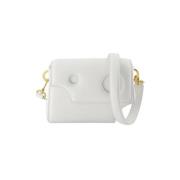 Leather crossbody-bags Off White , White , Dames