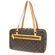 Pre-owned Canvas shoulder-bags Louis Vuitton Vintage , Brown , Dames