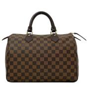 Pre-owned Canvas louis-vuitton-bags Louis Vuitton Vintage , Brown , Da...