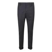 Grijze Broek Verhoog Stijl Aw24 Dondup , Gray , Heren