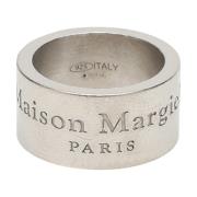 Elegante Zilveren Ring met Uniek Ontwerp Maison Margiela , Gray , Dame...