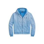 Hoodie met rits Polo Ralph Lauren , Blue , Dames