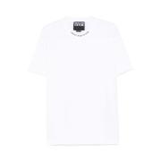 Witte Crew Neck Zak T-shirt Versace Jeans Couture , White , Heren