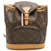 Pre-owned Canvas backpacks Louis Vuitton Vintage , Brown , Dames