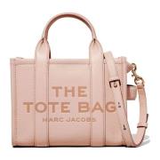 Roze leren tote tas met logo Marc Jacobs , Pink , Dames