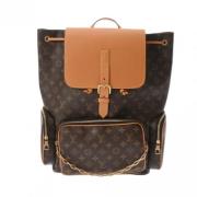 Pre-owned Canvas backpacks Louis Vuitton Vintage , Brown , Dames